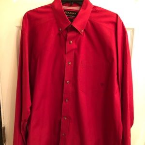 Ariat red button down shirt
